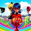 Disney Miraculous Ladybug Animation paint by numbers