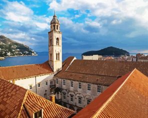 Dominikanski Samostan Dubrovnik paint byb numbers
