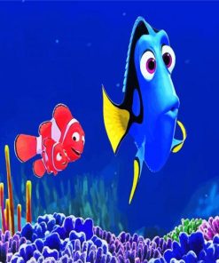 Finding Nemo Animation paint by numbers