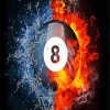 Fire 8ball Pool paint by numbers
