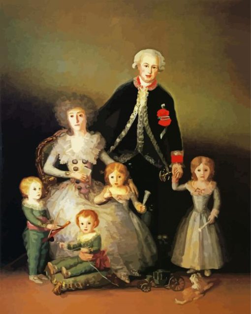 Francisco De Goya The Duke Art paint by numbers