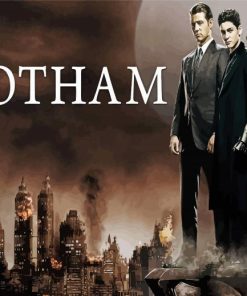 Gotham Serie Poster paint by numbers