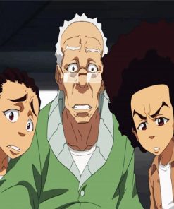 Grandad And The Kids From The Boondocks paint by number