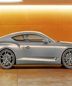 Grey Luxury Bentley paint by number
