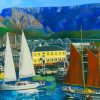 Harbour Cape Town paint by number
