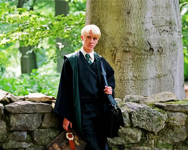 Draco Malfory Harry Potter paint by numbers