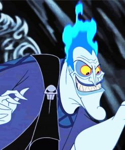 Herclules Hades Movie paint by numbers