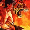 Ippo Makunouchi And Tiger paint by numbers