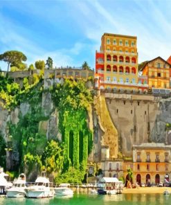 Aesthetic Italy Sorrento paint by numbers