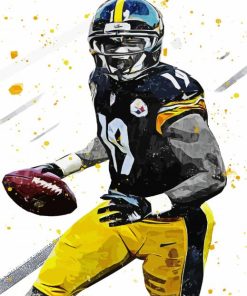 Juju Smith Schuster Art paint by numbers
