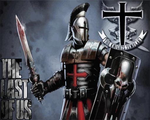 Knights Templar paint by numbers