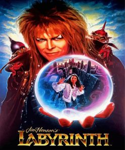 Labyrinth Poster paint by numbers