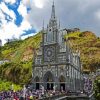 Las Lajas Sanctuary Columbia paint by numbers