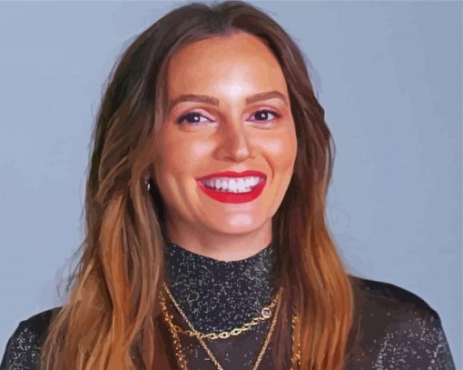 Leighton Meester Actress paint by number