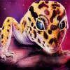 Leopard Gecko Lizard Animal paint by numbers