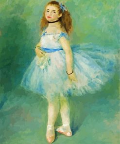 Little Dancer Girl Art paint by numbers