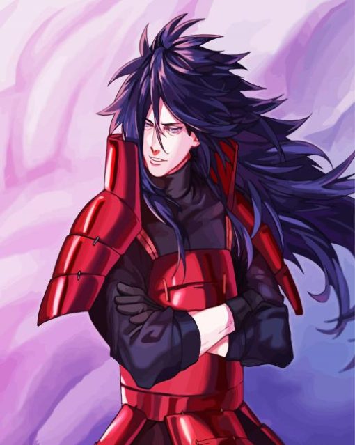 Madara Naruto Anime paint by numbers