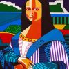 Mona Lisa Cubism Art paint by numbes