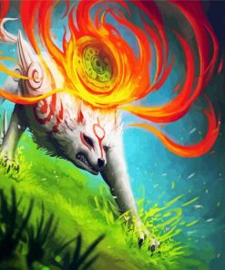 Okami Naruto Video Games paint by numbers