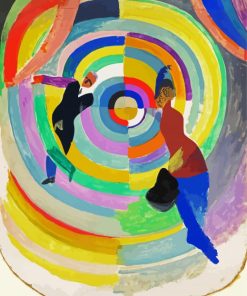 Political Drama Robertb Delaunay paint by numbers