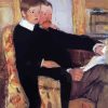 Portrait Of Alexander J Cassatt And His Son paint by number