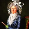 Portait of Madame De Genlis Guiard paint by numbers