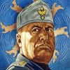 Prime Minister Of Italy Benito Mussolini paint by numbers