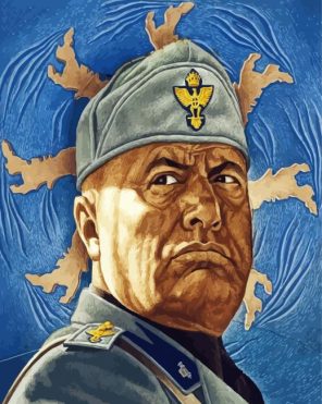 Prime Minister Of Italy Benito Mussolini paint by numbers