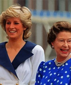 Queen And Princess Diana paint by numbers