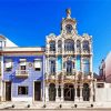 Rossio Gaeden Buildings Aveiro Potugal paint by numbers