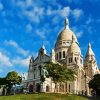Sacre Coeur Basilica Montmartre paint by numbers