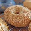 Delicious Sesame Bagles paint by numbers