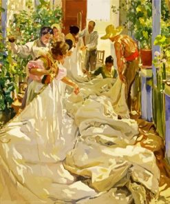 Sewing The Sail By Sorolla paint by numbers