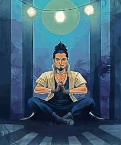 Old Shikamaru At Night paint by numbers