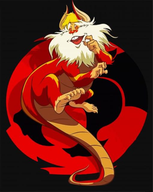 Snarf Thundercats Animation paint by numbers