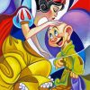 Snow White Animation paint by numbers