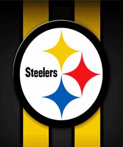 Steelers Logo paint by numbers