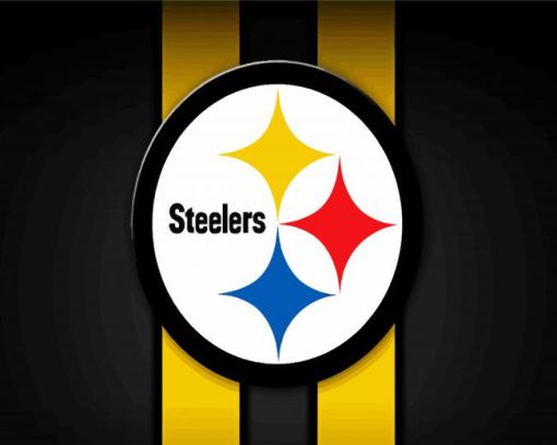 Steelers Logo paint by numbers