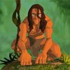 Taezan In The Jungle Disney paint by numbers