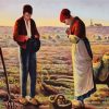 The Angelus by Jean Francois Millet paint by numbers