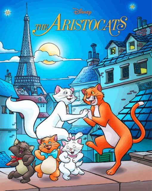 Disney The Aristocats paint by numbers