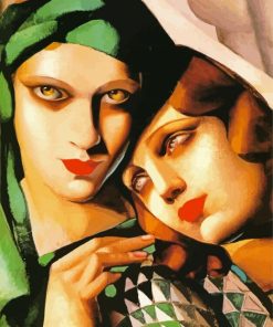 The Green Turban Lempicka paint by numbers