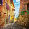 The Italian Streets Europe paint by numbers