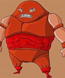 The Juggernaut Anime Character paint by numbers