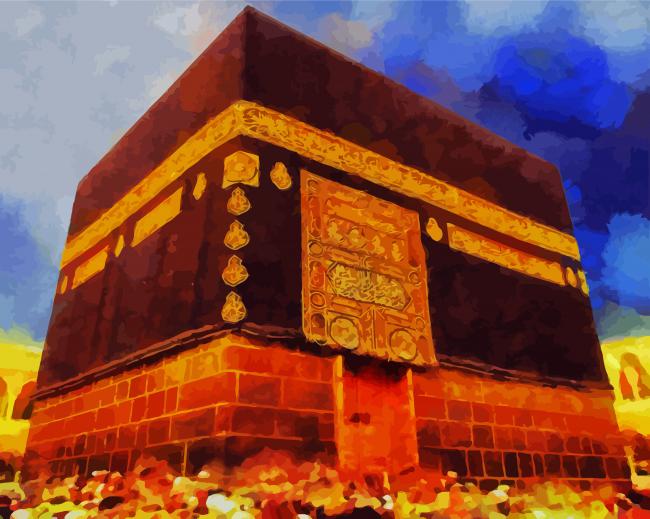 The Kaabah In Makaa paint by numbers