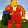 The Matador Fernando Botero paint by numbers