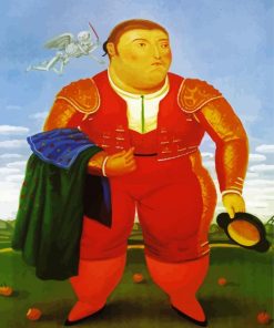 The Matador Fernando Botero paint by numbers