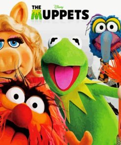 The Muppets TV Show paint by numbers