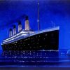 Titanic Ship And Iceberg paint by numbers