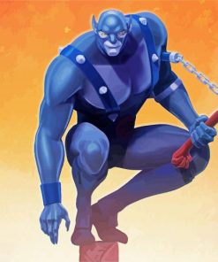 Thundercats Panthro paint by numbers